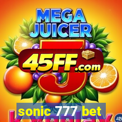 sonic 777 bet